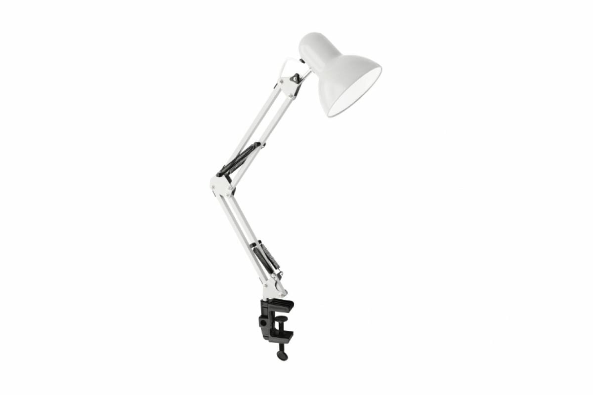 Лампа настольная на струбцине (12894) UF-312P С01 белый 60W