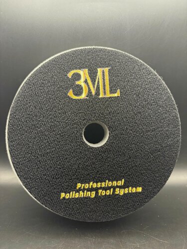 Изображение товара Круг полировальный на липучке 3ML серый RFP (диаметр: посадочный 130 мм, рабочий 150 мм)