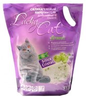 Наполнитель Lucky Cat Силикагелевый с ароматом яблока (3.8 л)