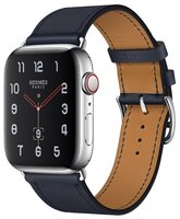 Часы Apple Watch Hermès Series 4 GPS + Cellular 44mm Stainless Steel Case with Leather Single Tour b