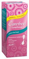 Carefree прокладки ежедневные Cotton Feel Fresh 40 шт.