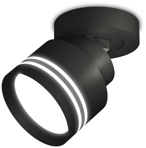 Накладной поворотный светильник XM8102026 SBK/FR черный песок/белый матовый GX53 (A2229, A2106, C8102, N8478)