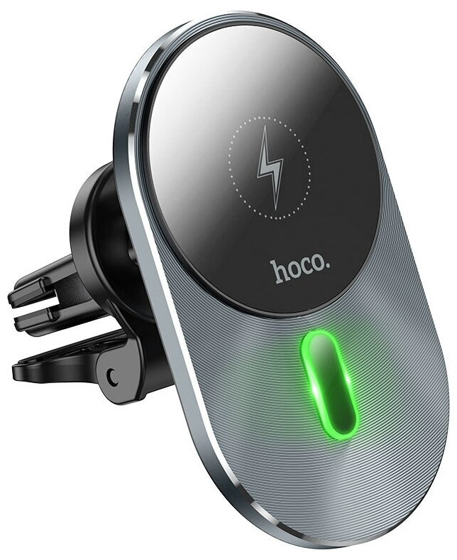 Держатель для телефона Hoco CA91 15W беспроводная зарядка