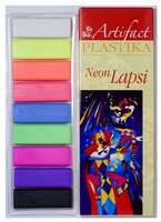 Полимерная глина Artifact LAPSI NEON 9 флуоресцентных цветов (7109-58), 180 г