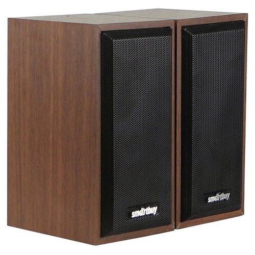 Акустическая система 20 Smartbuy SBA-102 ONE 6 Вт коричневый 80500₽