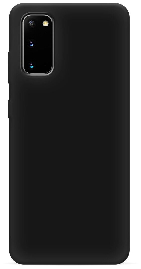 Матовый силиконовый чехол на Samsung Galaxy S20 / Самсунг Гэлакси S20