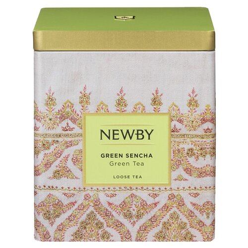 Чай зеленый Newby Classic Green sencha, 125 г, 1 уп.