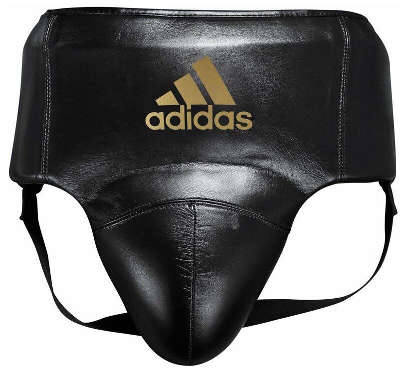 AdiPGG01PRO Защита паха мужская AdiStar Pro Groin Guard черно-золотая - Adidas - Черный - XL