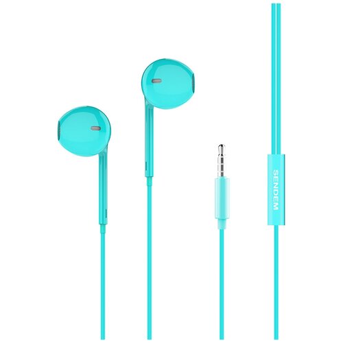 SENDEM X28 Голубые наушники - гарнитура 35мм 33000₽