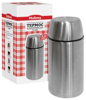 Классический термос Mallony SE-1200B (1,2 л) стальной