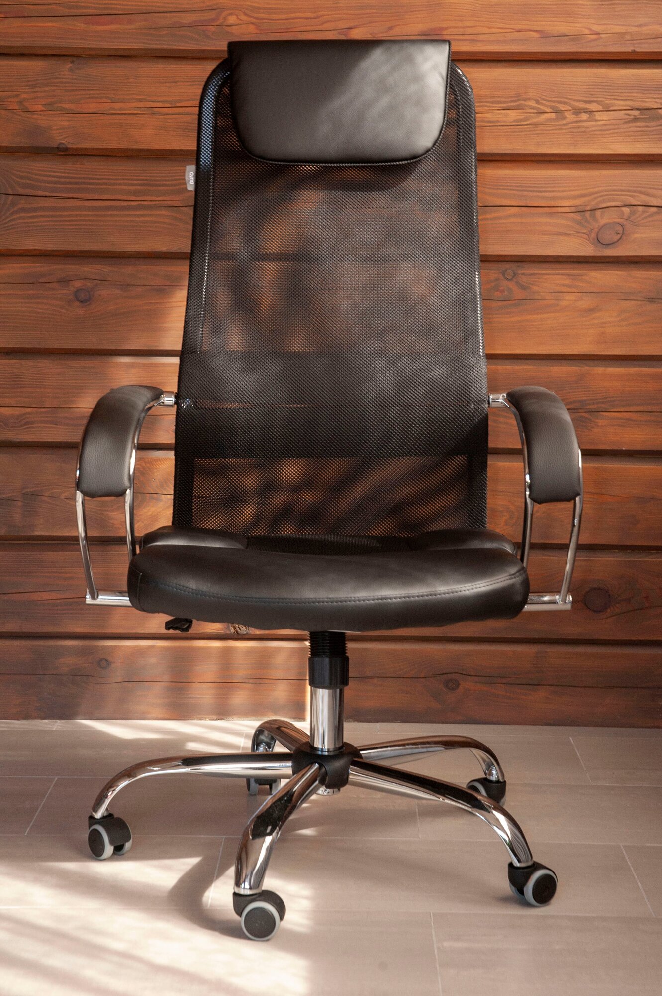 Кресло компьютерное офисное стул для руководителя на колесиках Chair 5 черное
