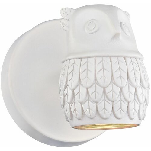 Светильник настенный - бра в форме совы из гипса 9550₽