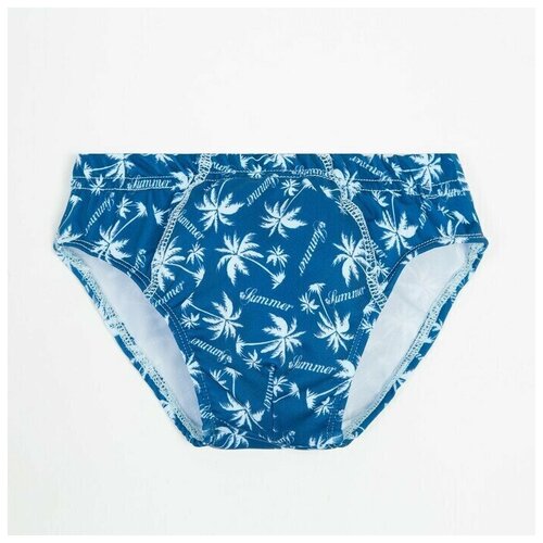 фото Плавки , размер 98, синий нет бренда