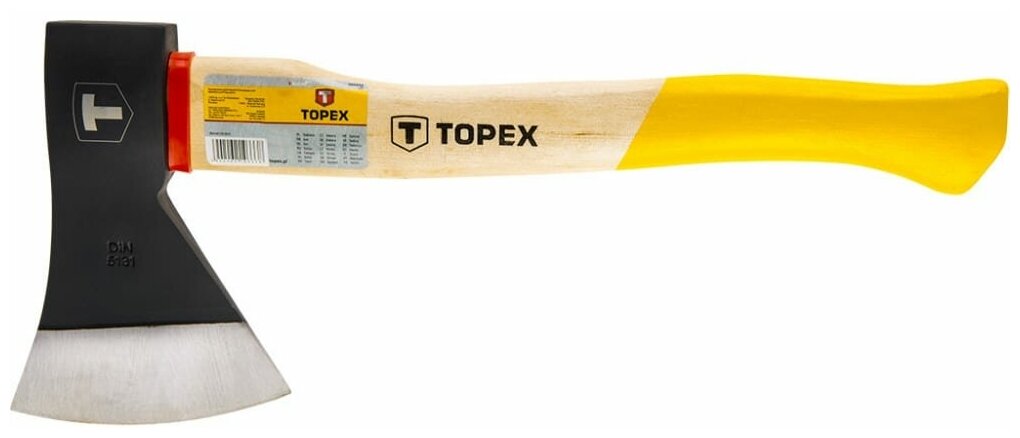 Топор Topex, универсальный, 0,6 кг - фотография № 1