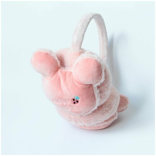 Наушники зимние утеплённые розовые 1 шт 40900₽