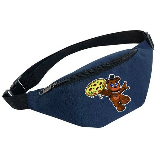 фото Сумка поясная noname, синий