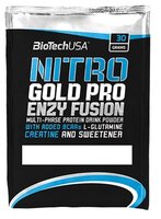 Протеин BioTech Nitro Gold PRO Enzy Fusion (30 г) ваниль-кокос