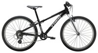 Подростковый горный гибрид TREK Wahoo 24 (2019) trek black/quicksilver (требует финальной сборки)