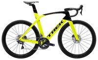 Шоссейный велосипед TREK Madone SLR 6 Disc (2019) radioactive yellow/trek black 50 см (155-162) (тре