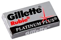 Лезвия Gillette для T-образного станка Rubie Platinum Plus 100 шт.