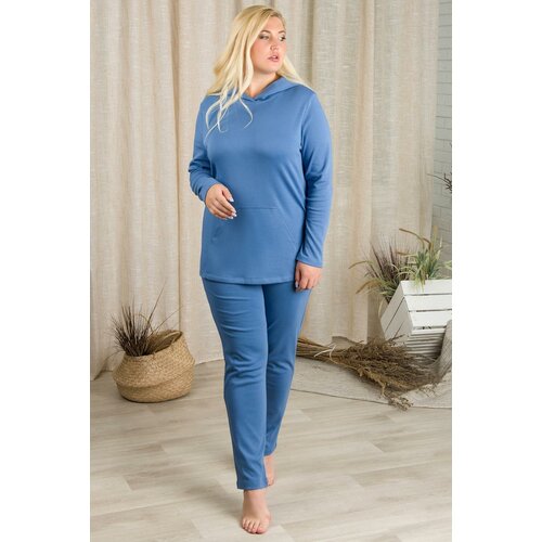 Комплект одежды Ш'аrliзе, размер 50, голубой костюм спортивный женский комплект одежды толстовка худи и спортивные брюки alina tex