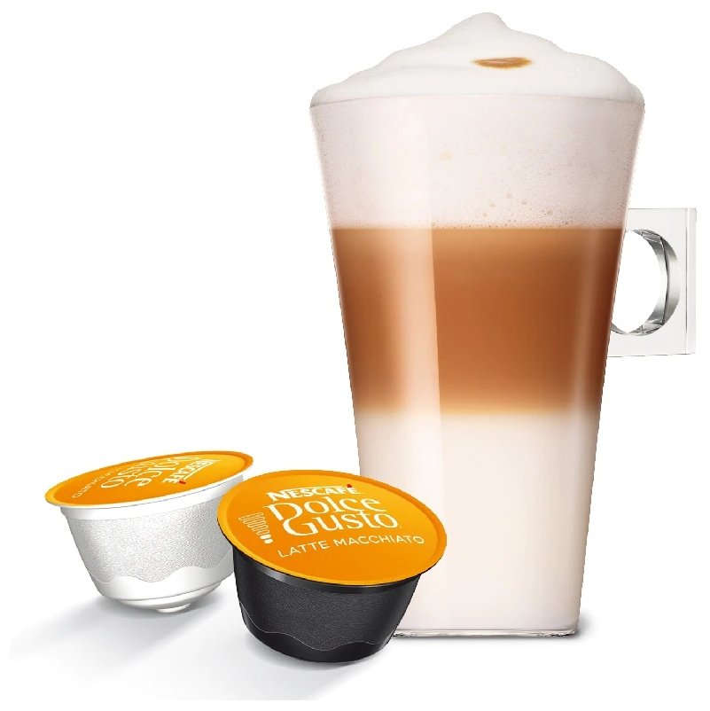 Кофе в капсулах Nescafe Dolce Gusto Latte Macchiato 48 капсул (3 упаковки по 16 капсул) 583,2г Нескафе Дольче Густо Латте Макиато - фотография № 2