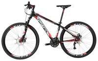 Горный (MTB) велосипед Twitter TW 3300 XC черный/красный 17.5