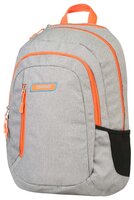 Target Рюкзак 2 zip Меркурий (21409) серый/оранжевый