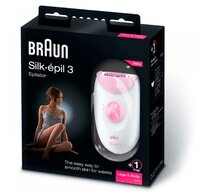 Эпилятор Braun 3370 Silk-epil 3 белый