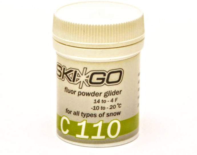 Ускоритель SKIGO C110 Green (порошок для всех типов снега) (-10°С -20°С) 30 г.
