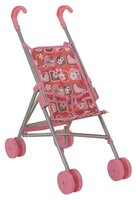 Прогулочная коляска Buggy Boom Mixy 8001 красный/розовый/коричневый