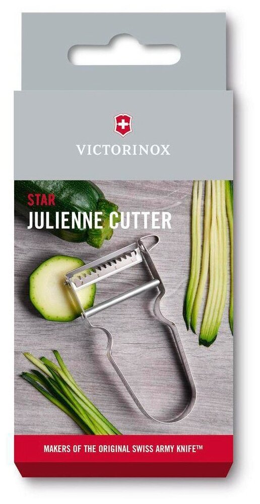Овощечистка для овощей и фруктов Victorinox Rex серебристый (6.0914) - фото №5