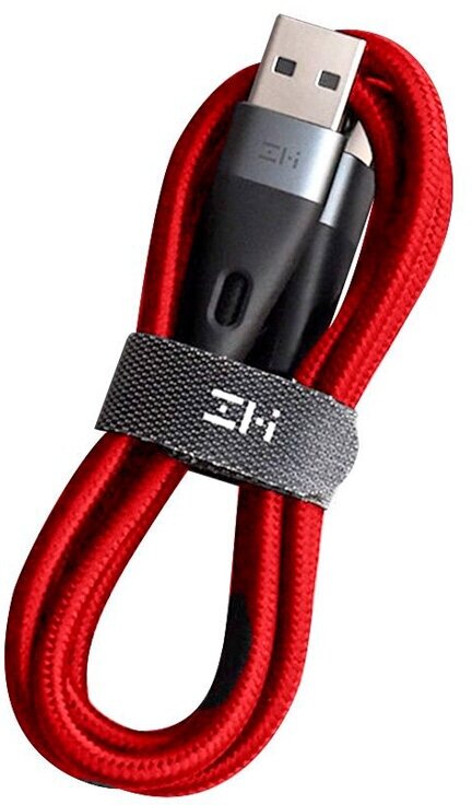 Кабель Xiaomi AL706 USB - Type-C ZMI 100cm Red - фото №5