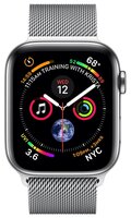 Часы Apple Watch Series 4 GPS + Cellular 40mm Stainless Steel Case with Milanese Loop золотистый