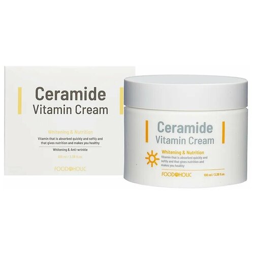 FOODAHOLIC CERAMIDE VITAMIN CREAM Антивозрастной функциональный крем для лица с керамидами