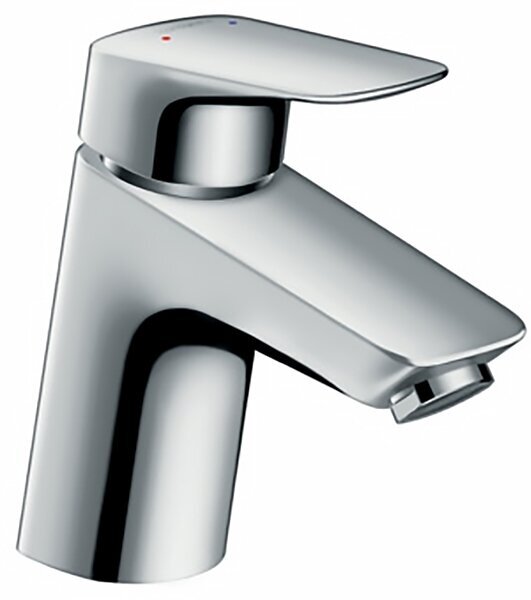 Смеситель для раковины HansGrohe 70 HG Logis однорычажный без сливного набора хром (71071000)