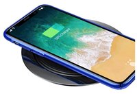 Сетевая зарядка Baseus Metal Wireless Charger белый