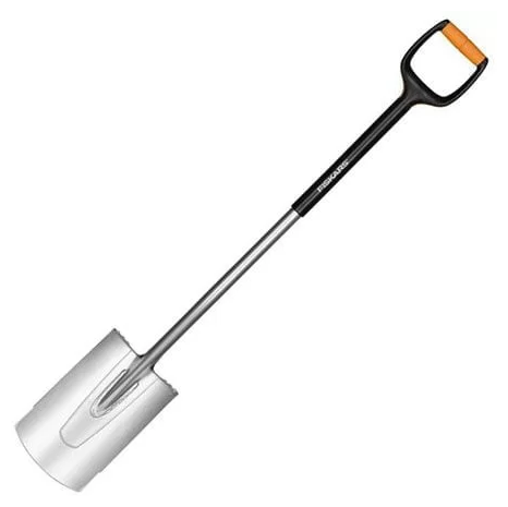 Лопата Fiskars Xact (L) закругленное лезвие 131481 (1003681)