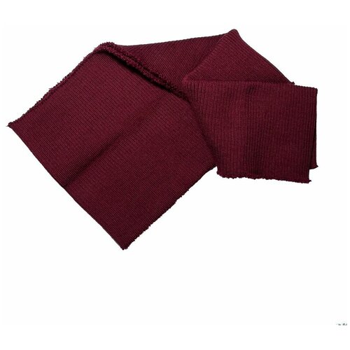 Кромка трикотажная (подвяз), полушерсть, цвет бордо, 134-018