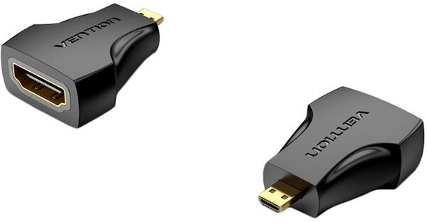 Адаптер-переходник Vention HDMI 19F/micro HDMI 19M (AITB0) Адаптер-переходник Vention HDMI 19F/micro HDMI 19M AITB0