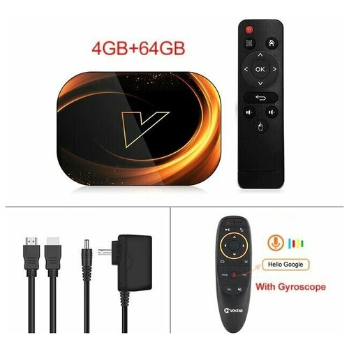 ТВ-приставка VONTAR X3 4 Гб 64 Гб with Gyroscope 766000₽