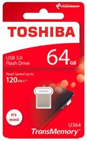 Флешка Toshiba TransMemory U364 64GB белый