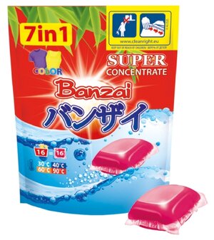 Капсулы для стирки Banzai Color
