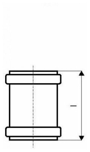 Муфта надвижная для внутренней канализации Ostendorf 112500 Ду 50мм полипропилен - фотография № 10
