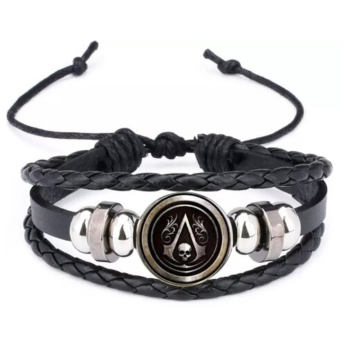 фото Браслет, черный assassins creed