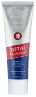 Зубная паста Global White Total Protection витаминизированная, fruit & mint 100 мл