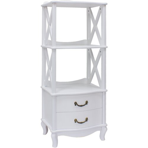 Этажерка K-home Джульетта-2 молочный дуб