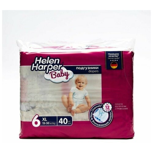 фото Детские подгузники helen harper baby, размер 6 (13-18кг), 40 шт. 9813881 noname