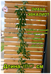 <b>Искусственная</b> <b>лиана</b> эвкалипт 180 см <b>Искусственные</b> декоративные <b>лианы</b> с листьями эвкалипта - современ