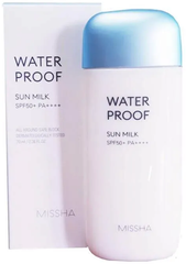Солнцезащитное водостойкое молочко All-Around Safe Block Waterproof Sun Milk SPF50, 70ml